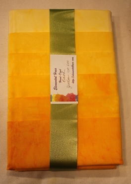 Gradient Pack of Textured Tangerine Yellow 